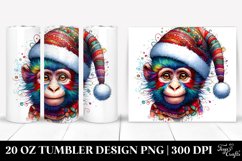 Christmas PNG 20 Oz Tumbler Design Product Image 1