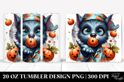 Funny Werewolf in Pajamas 20 Oz Tumbler Product Image 1