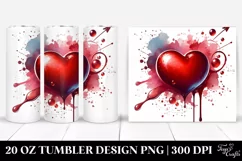 Valentines 20 Oz Tumbler Png Product Image 1