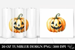 Funny Halloween Pumpkin 20 Oz Tumbler Product Image 1