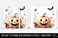 Funny Halloween Pumpkin 20 Oz Tumbler Product Image 1