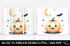 Funny Halloween Pumpkin 20 Oz Tumbler Product Image 1