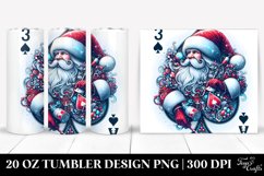 Christmas PNG 20 Oz Tumbler Design Product Image 1
