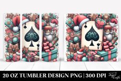 Christmas PNG 20 Oz Tumbler Design Product Image 1