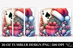 Christmas PNG 20 Oz Tumbler Design Product Image 1