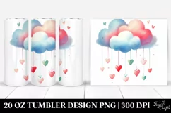 Valentines 20 Oz Tumbler Png Product Image 1
