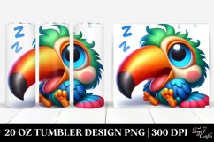 Crazy Baby Toucan | 20 Oz Tumbler Product Image 1