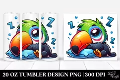 Crazy Baby Toucan | 20 Oz Tumbler Product Image 1