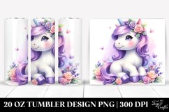 Pastel Baby Unicorn | 20 Oz Tumbler Product Image 1