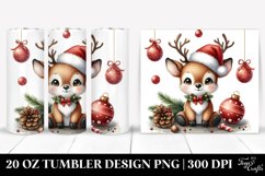 Christmas PNG 20 Oz Tumbler Design Product Image 1