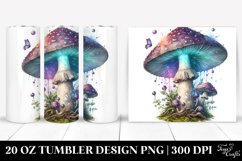 Detailed Magical Mushroom | 20 Oz Tumbler Product Image 1