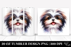 Cute Baby Shih Tzu, 20 Oz Tumbler Product Image 1