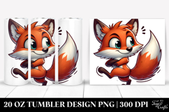 Sarcastic Fox Dancing 20 Oz Tumbler Product Image 1
