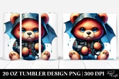 Baby Bear Sitting 20 Oz Tumbler Product Image 1
