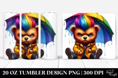 Baby Bear Sitting 20 Oz Tumbler Product Image 1