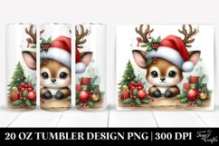Christmas PNG 20 Oz Tumbler Design Product Image 1