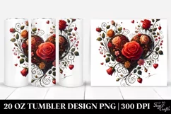 Love 20 Oz Tumbler Png Product Image 1