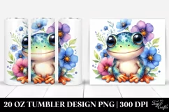 Colorful Baby Frog | 20 Oz Tumbler Product Image 1