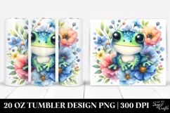 Colorful Baby Frog | 20 Oz Tumbler Product Image 1