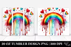 Love 20 Oz Tumbler Png Product Image 1