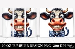 Crazy Funny Cow Portrait with Big Goofy Smile Product Image 1