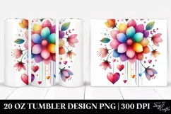 Love 20 Oz Tumbler Png Product Image 1