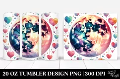 Valentines 20 Oz Tumbler Png Product Image 1