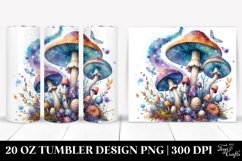 Detailed Magical Mushroom Tumbler Product Image 1