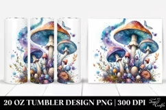 Detailed Magical Mushroom Tumbler Product Image 1