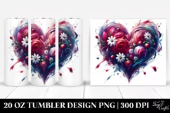 Love 20 Oz Tumbler Png Product Image 1