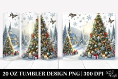 Christmas Tree Digital Painting Clipart Product Image 1