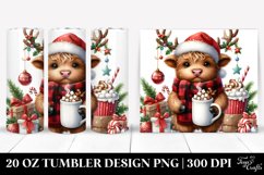 Christmas PNG 20 Oz Tumbler Design Product Image 1