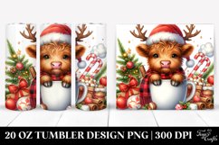 Christmas PNG 20 Oz Tumbler Design Product Image 1