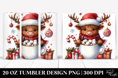 Christmas PNG 20 Oz Tumbler Design Product Image 1
