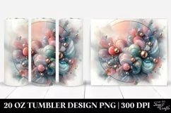 Pastel Cosmos Frame Watercolor 20 Oz Tumbler Product Image 1