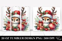 Christmas PNG 20 Oz Tumbler Design Product Image 1