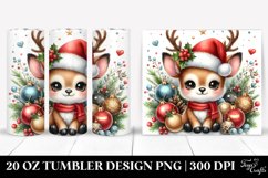 Christmas PNG 20 Oz Tumbler Design Product Image 1