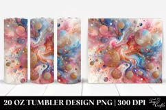 Colorful Glitery Texture | 20 Oz Tumbler Product Image 1