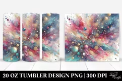 Colorful Glitery Texture | 20 Oz Tumbler Product Image 1