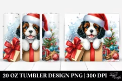Expressive Baby English Springer Spaniel Dressed for Winter, Product Image 1