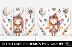 Boho Funny Fairy | 20 oz Tumbler Product Image 1