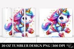 Running Baby Unicorn Tumbler | 20 oz Tumbler Product Image 1