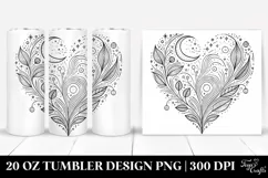 Love 20 Oz Tumbler Png Product Image 1