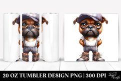 Expressive Dog Caricature | 20 Oz Tumbler Product Image 1