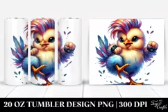 Expressive Baby Chicken Dancing, 20 Oz Tumbler Product Image 1