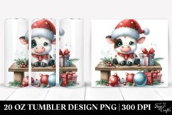 Christmas PNG 20 Oz Tumbler Design Product Image 1
