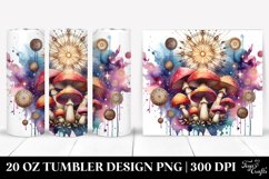 Magical Celestial Mushroom Clipart Product Image 1