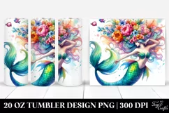 Dancing Mermaid Tumbler | 20 oz Tumbler Product Image 1