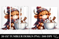 Christmas PNG 20 Oz Tumbler Design Product Image 1
