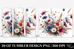 Christmas PNG 20 Oz Tumbler Design Product Image 1
